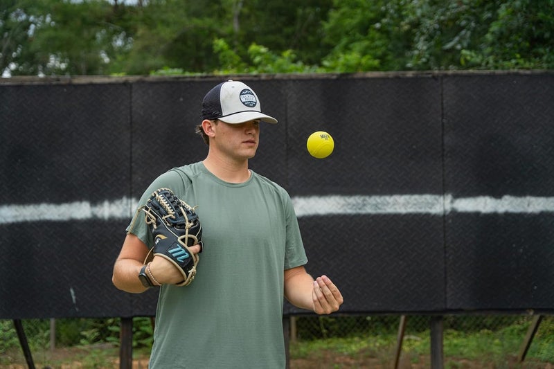 Marv Balls - Velo Set (Soft Shell Plyo Baseball) Original Plyo with Seams Velocity Development Set - 6 Weighted Baseballs - Image 4